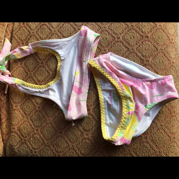 Lilly Pulitzer Girls Bathing-suit & Terry Jacket - Picture 9 of 10